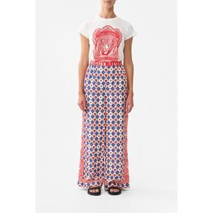 NEW CAMILLA women's button front lounge pant in rinse roar